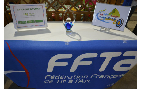 Un trophée et un label FFTA pour les caturiges 